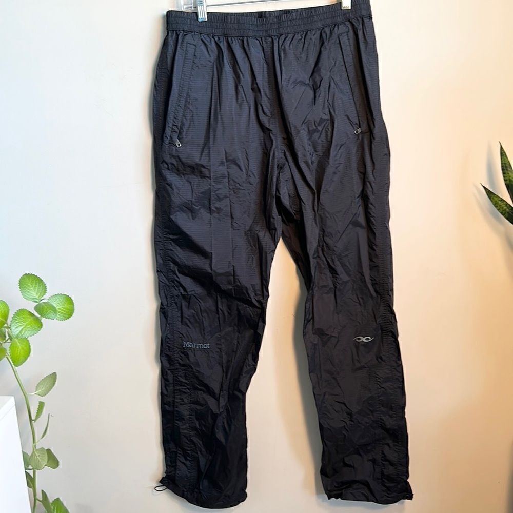 Marmot Mens Nylon Black Joggers L